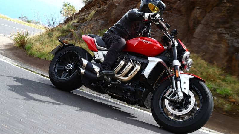 Triumph Rocket 3 Biker Wallpaper