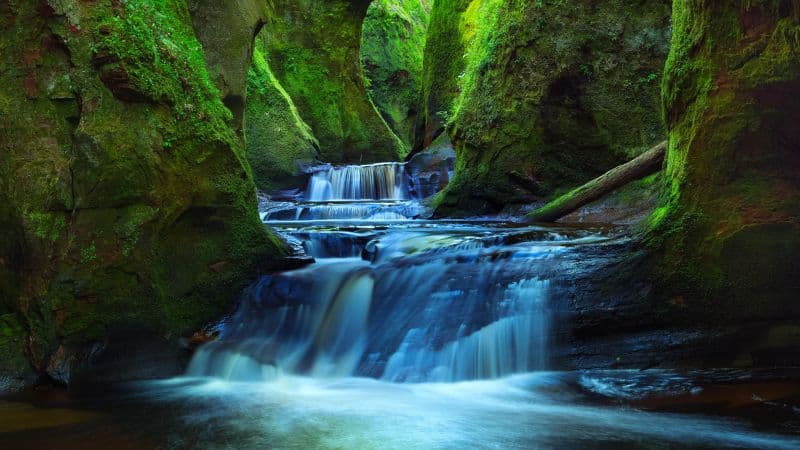 Finnich Glen River Wallpaper