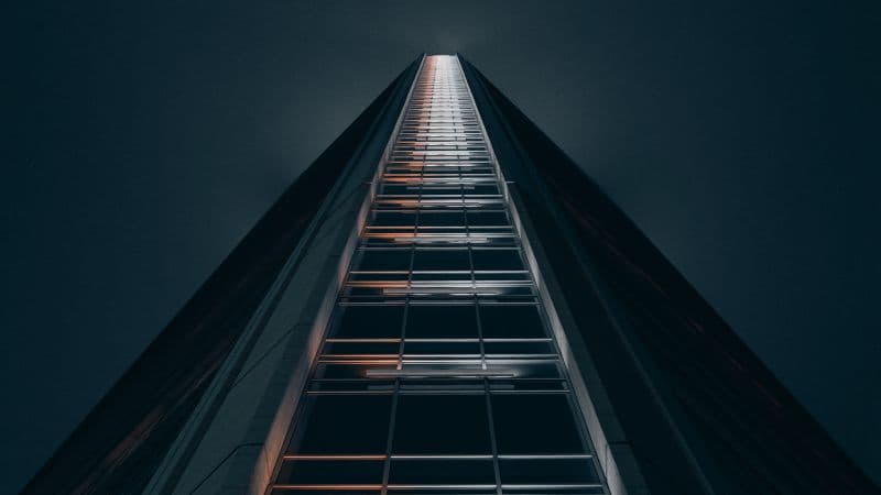 High rise building Low Angle Photography Wallpaper