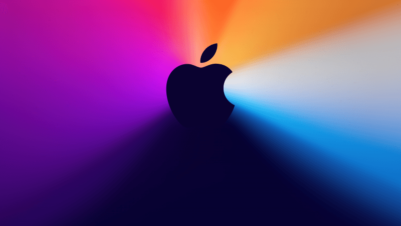 One more thing Apple logo Wallpaper