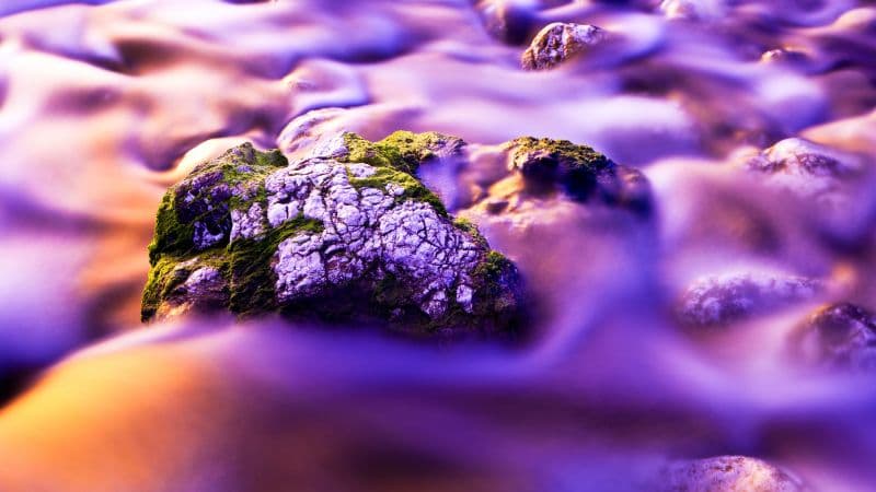 Aesthetic Water Stream Wallpaper