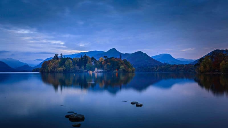 Derwent Island Derwentwater Wallpaper