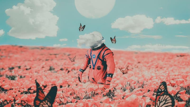 Astronaut 5K Wallpaper