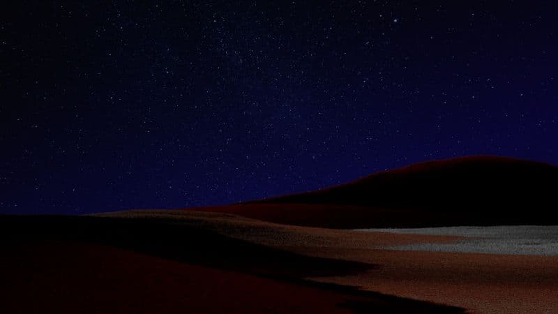 Desert Dark theme Wallpaper