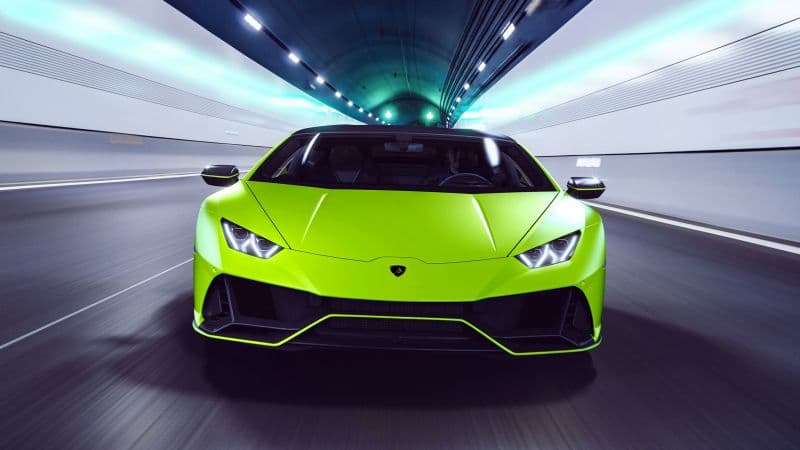 Lamborghini Huracan EVO Fluo Capsule 2021 Wallpaper