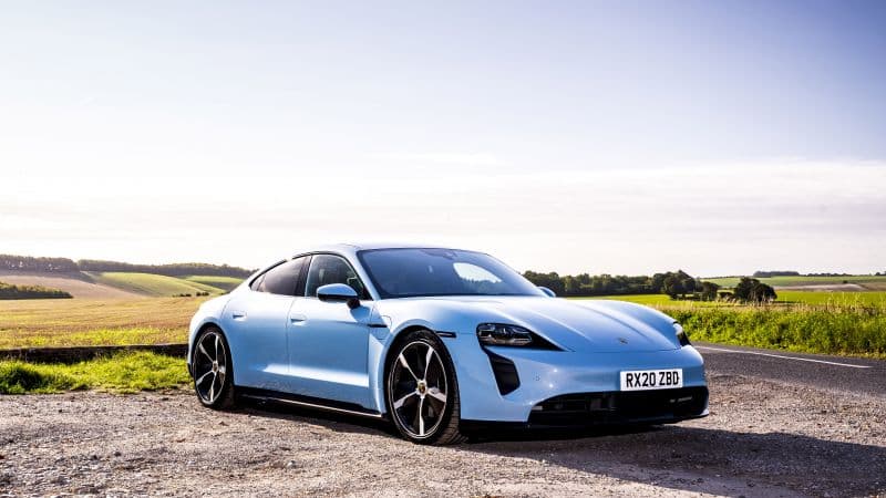 Porsche Taycan 4S 5K Wallpaper