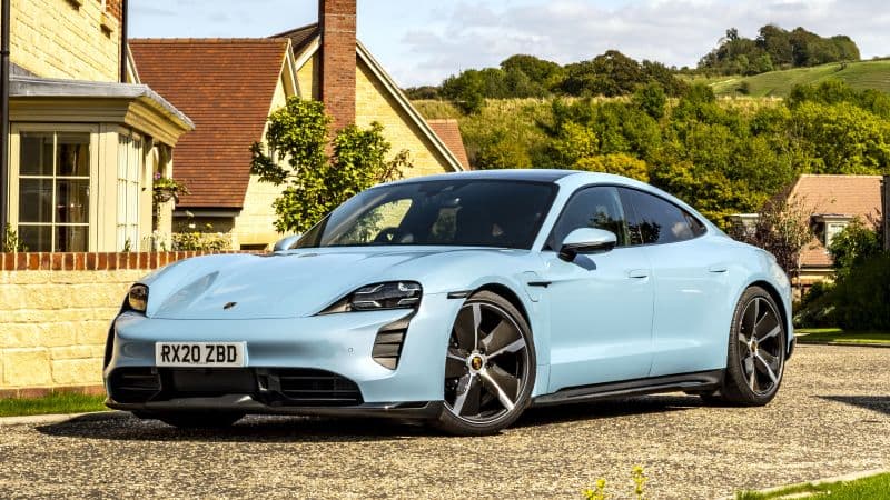 Porsche Taycan 4S 2021 Wallpaper
