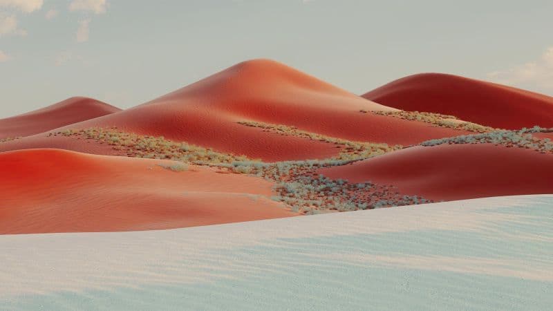 Sand Dunes Desert Wallpaper