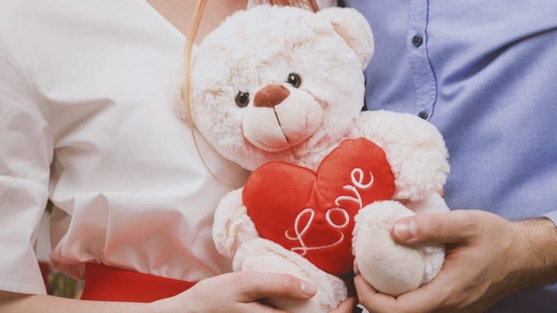 Teddy bear Couple Wallpaper