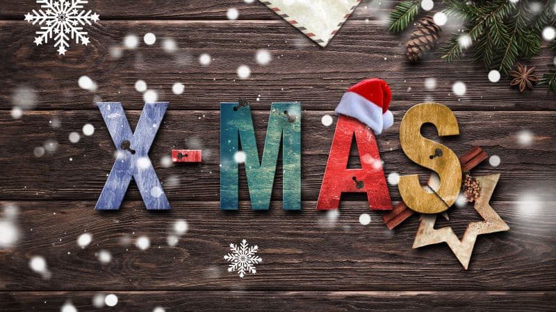 Christmas Wood Wallpaper