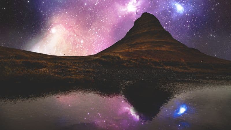Colorful Night sky Wallpaper