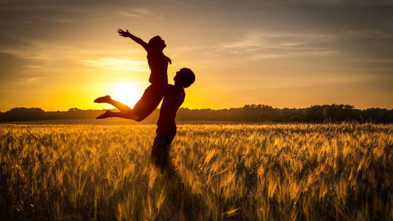 Couple Together Wallpaper