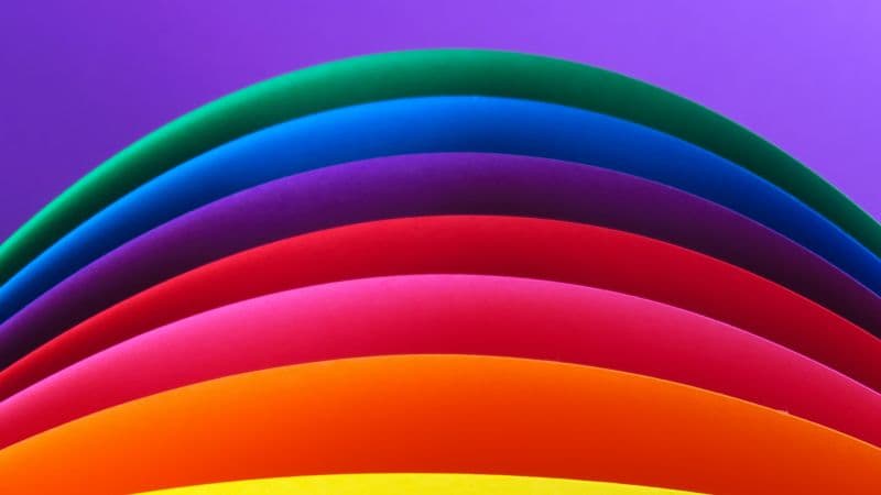 Artwork Rainbow colors Wallpaper
