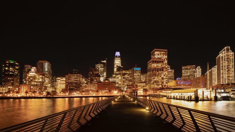 San Francisco City Cityscape Wallpaper