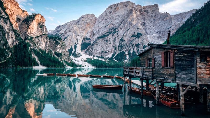 Lake Braies Italy Wallpaper