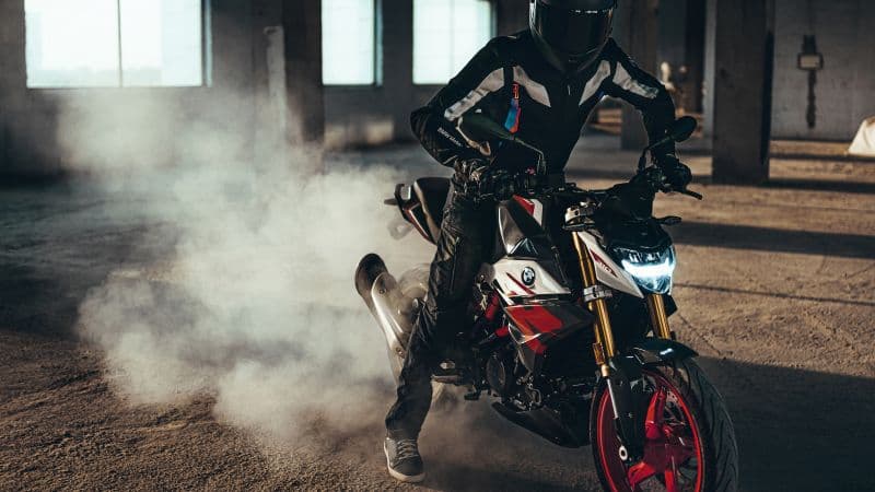 BMW G310R Biker Wallpaper