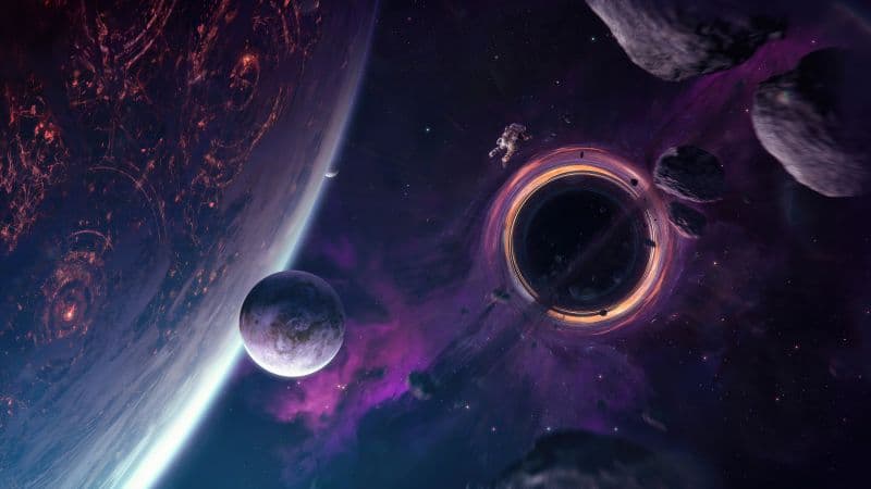 Astronaut Anomaly Wallpaper