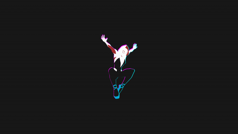 Spider-Gwen Dark Wallpaper