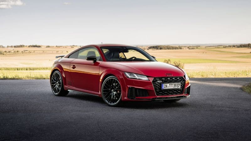 Audi TTS competition plus Coupé 2021 Wallpaper