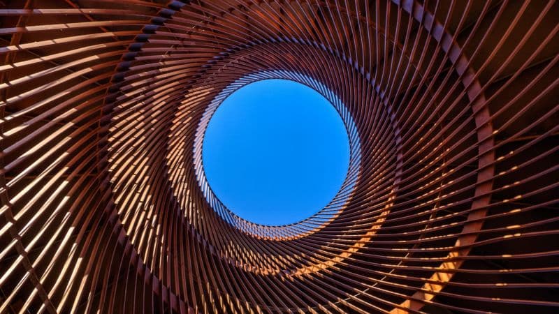 Metal design Circular Wallpaper
