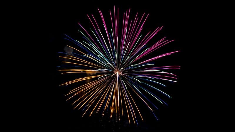 Fireworks New Year's Eve Wallpaper