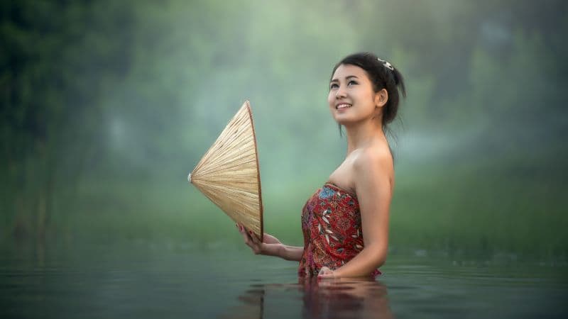 Asian Girl 5K Wallpaper