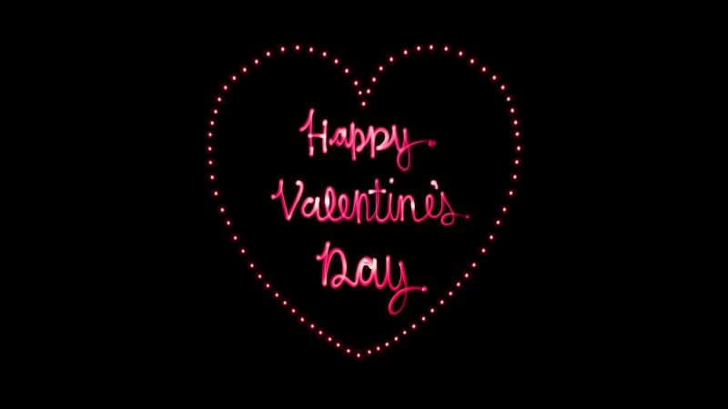 Happy Valentine's Day Love heart Wallpaper