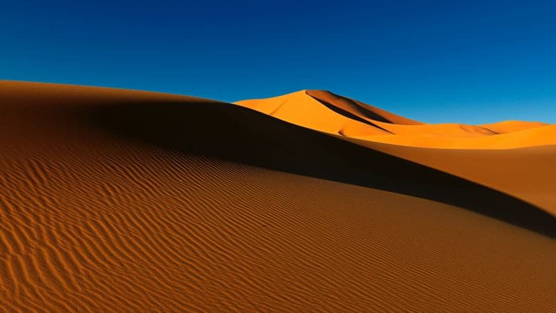 Sahara Desert Sand Dunes Wallpaper
