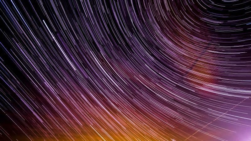 Star Trails Timelapse Wallpaper
