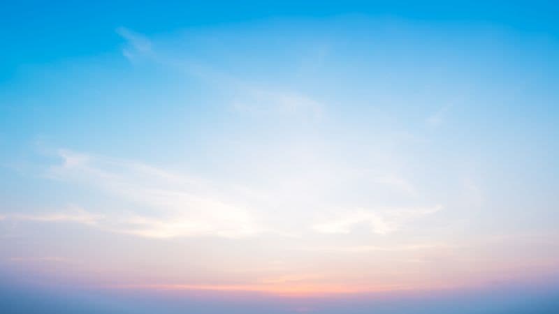 Sunrise Blue Sky Wallpaper