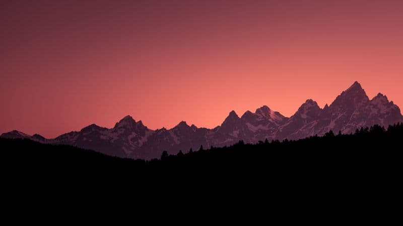 Grand Teton National Park Teton Range Wallpaper