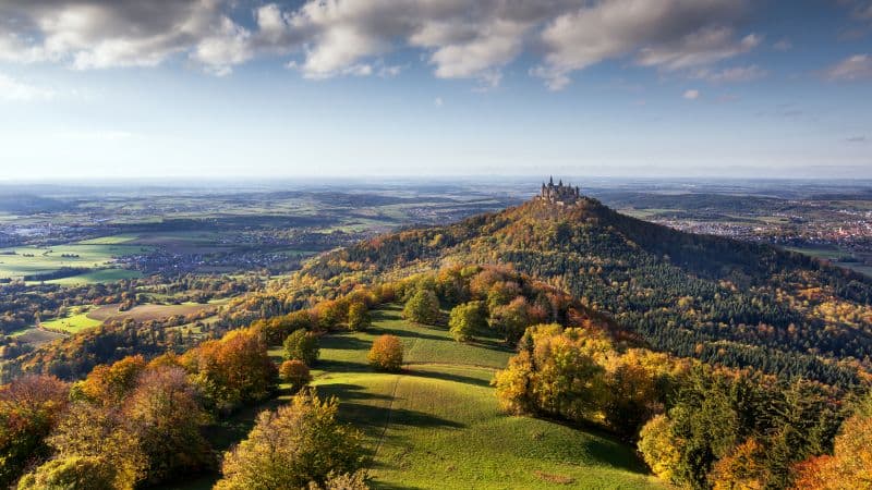 Castle Landscape Wallpaper
