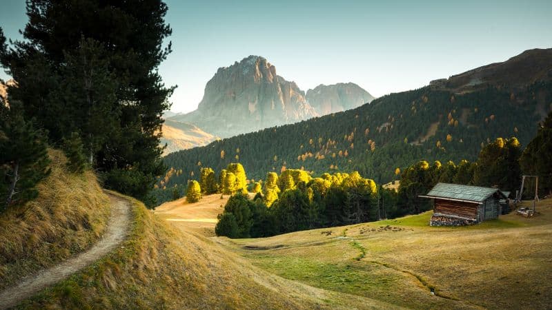 Seceda Mountain Italy Wallpaper