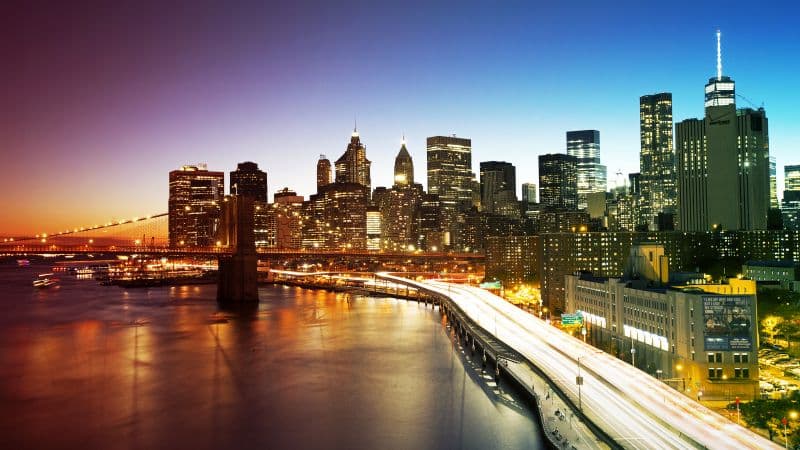 Manhattan Bridge New York City Wallpaper