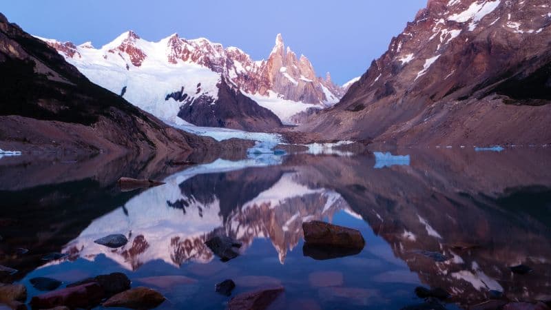 Cerro Torre Laguna Torre Wallpaper