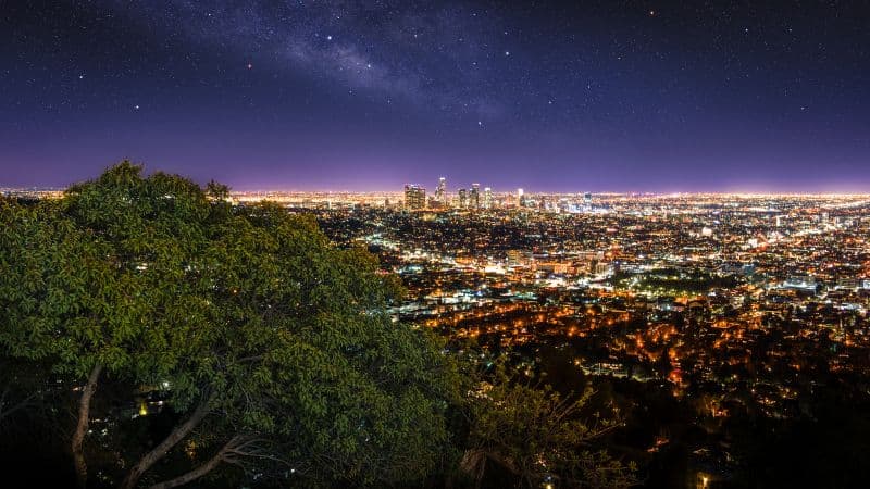 Los Angeles City Cityscape Wallpaper