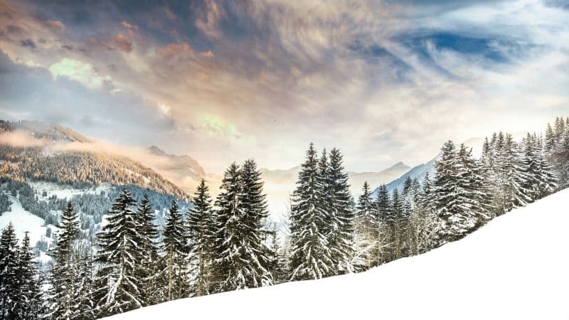 Mount Eggli Swiss Alps Wallpaper