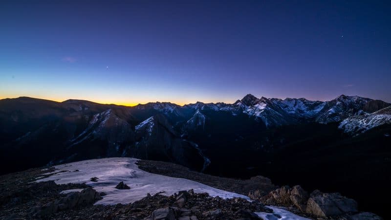 Sulphur Skyline Trail Hiking trail Wallpaper