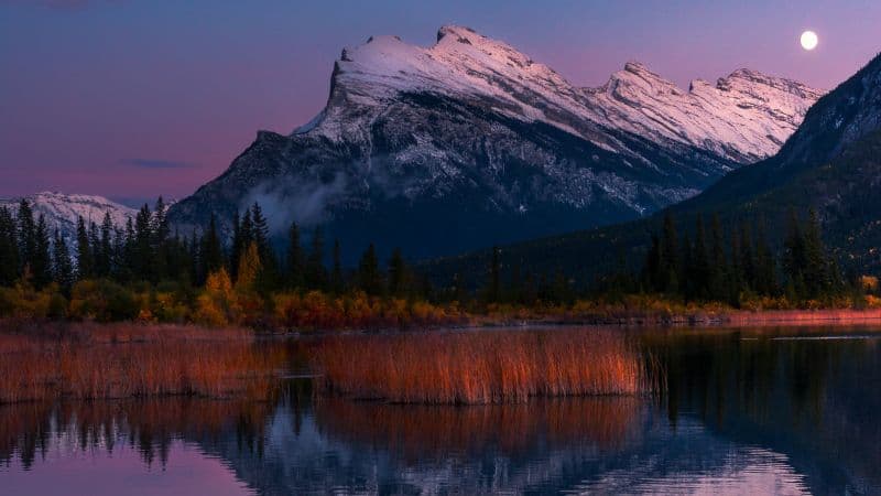 Vermilion Lakes Canada Wallpaper