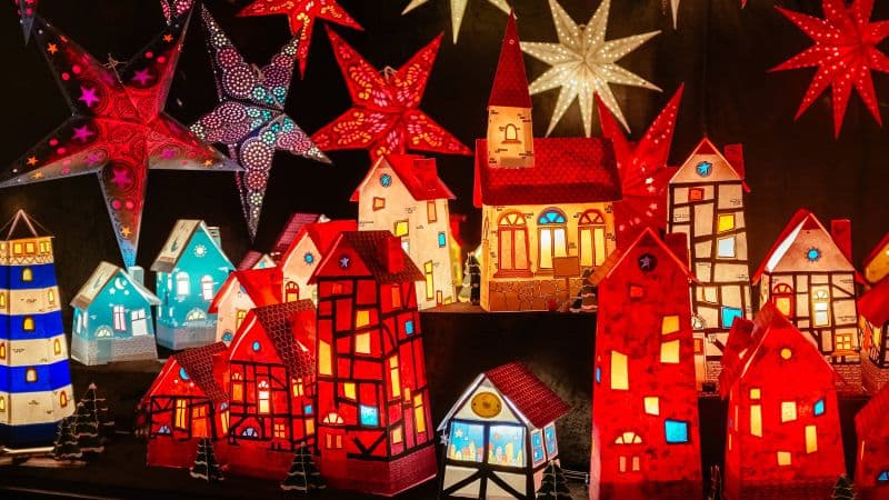 Christmas decoration Lighting Wallpaper