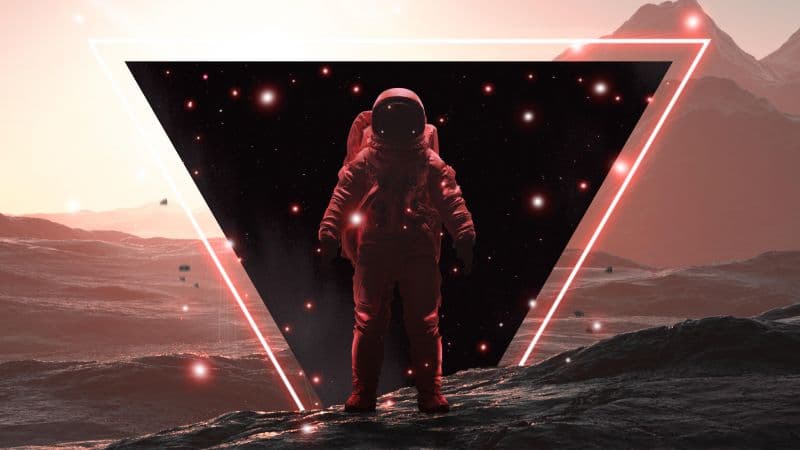 Astronaut Void Wallpaper