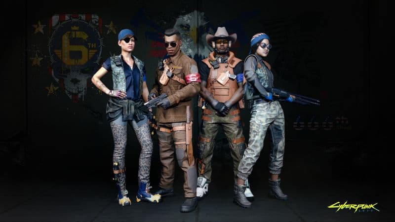 Cyberpunk 2077 Crazy Patriots Wallpaper