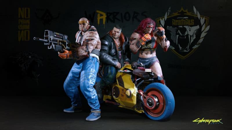 Cyberpunk 2077 The Animals Wallpaper