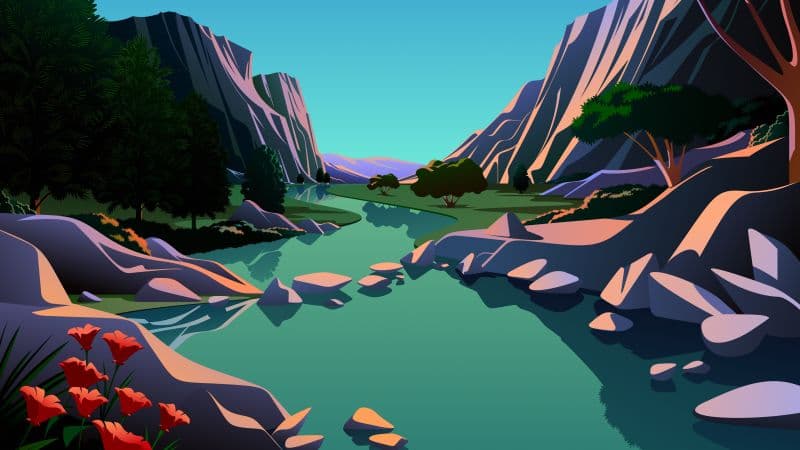 macOS Big Sur Scenery Wallpaper