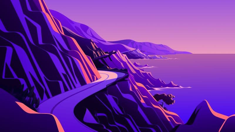 macOS Big Sur Coastline Wallpaper