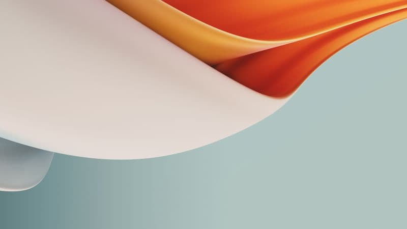 Waves Fluidic Wallpaper