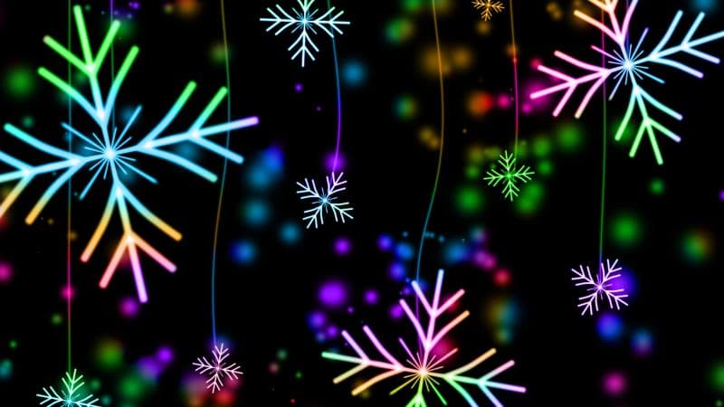 Snowflakes Winter Wallpaper