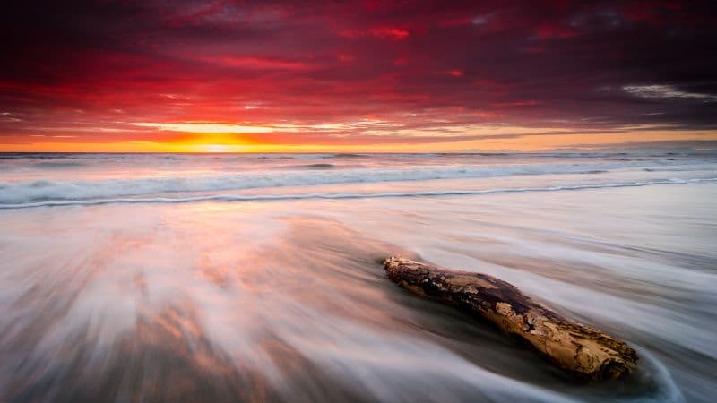 Leithfield Beach New Zealand Wallpaper