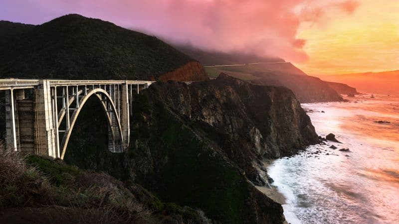 Bixby Creek Bridge California Wallpaper
