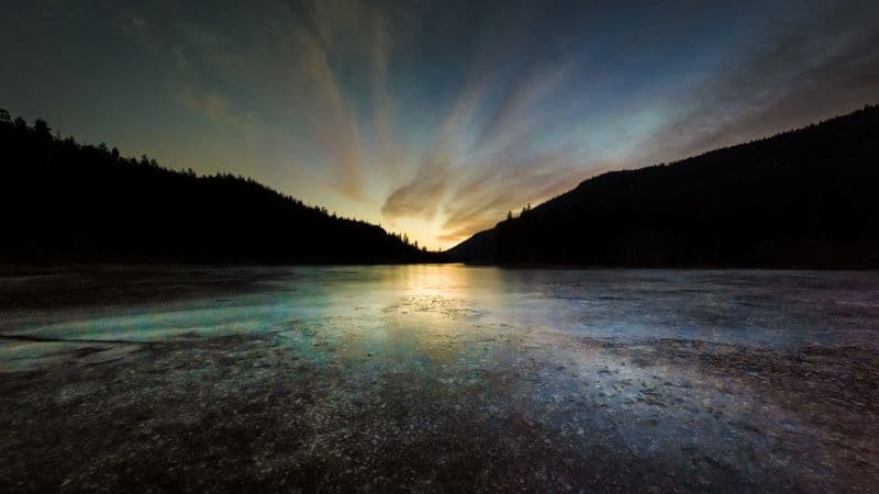 Rose Valley Reservoir British Columbia Wallpaper